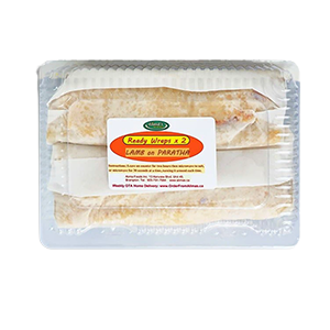 Lamb on Paratha