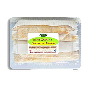 Chicken on Paratha
