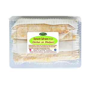 Chicken on Dhalpuri